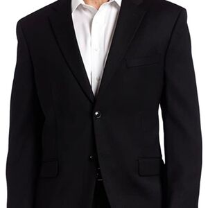 Jones of New York Men's Black Suit 48R 30W